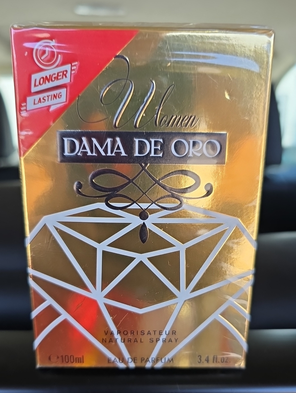 Dama Del Oro Women Gold Fragrance Box